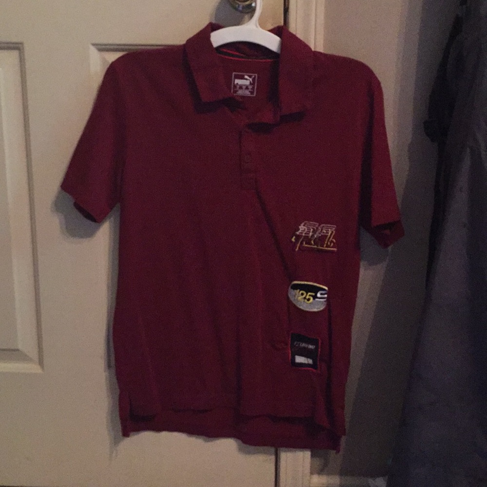 Puma X Ferrari Collaboration Polo Shirt